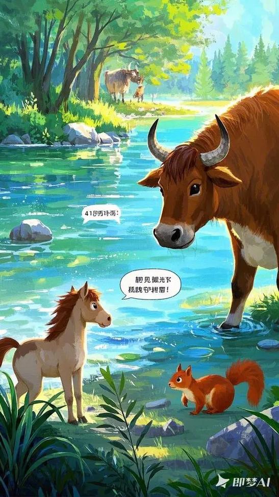 睡前故事小马过河截图