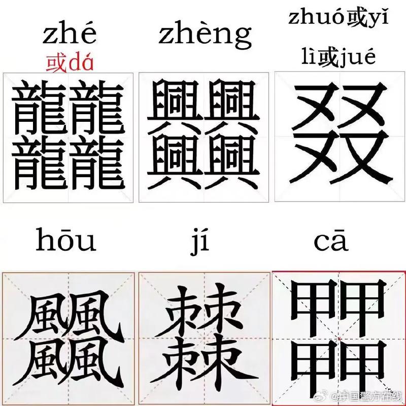 最霸气的生僻字