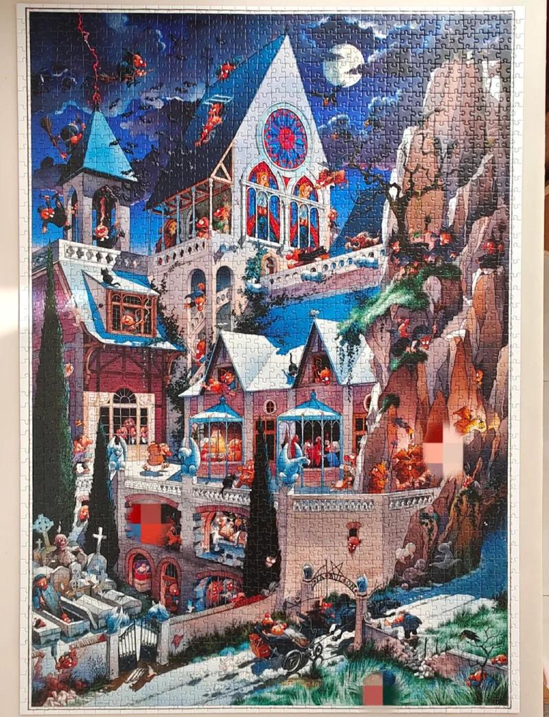 湖边小屋黄油丽莎的拼图