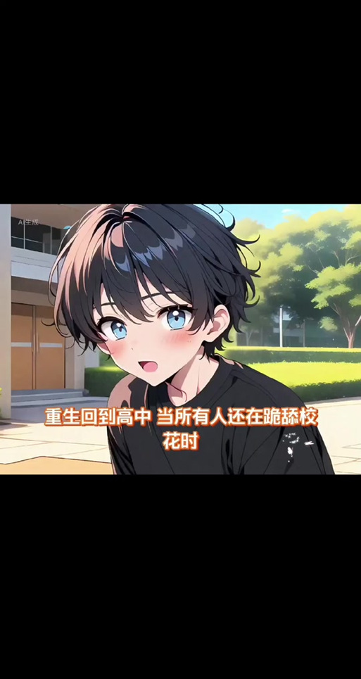 一口气看完沙雕动画重生后校花暗恋
