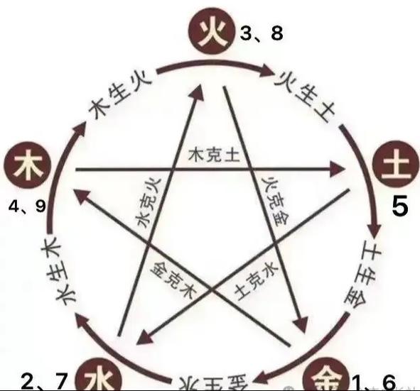 1一49数金木水火土