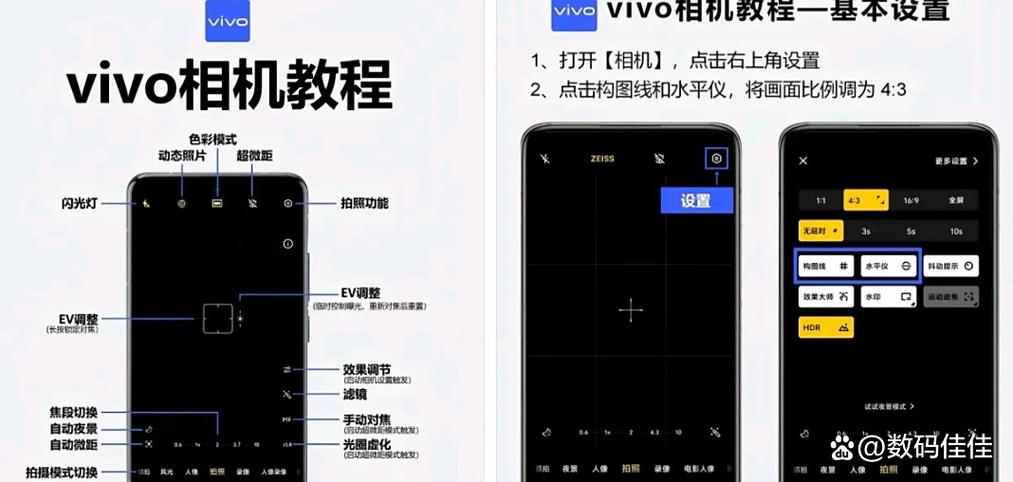 vivo手机相机使用方法