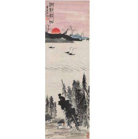 望洞庭中君山比作什么