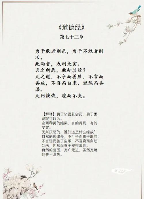 道德经全文及译文