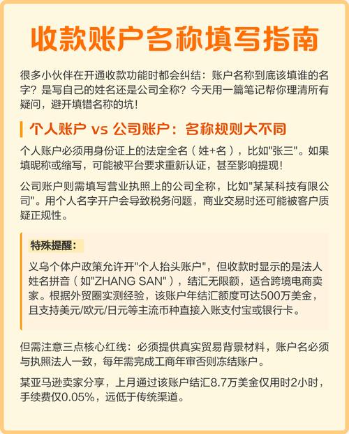 收款账户名称