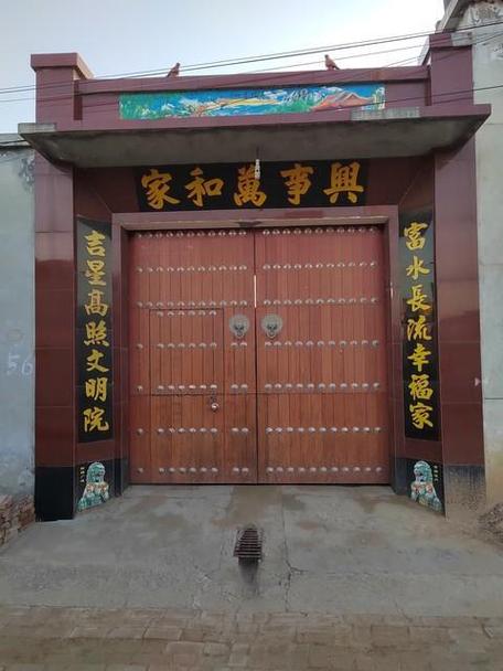 100种农村大门图片