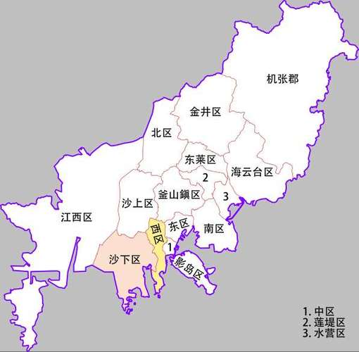 韩国釜山地图位置