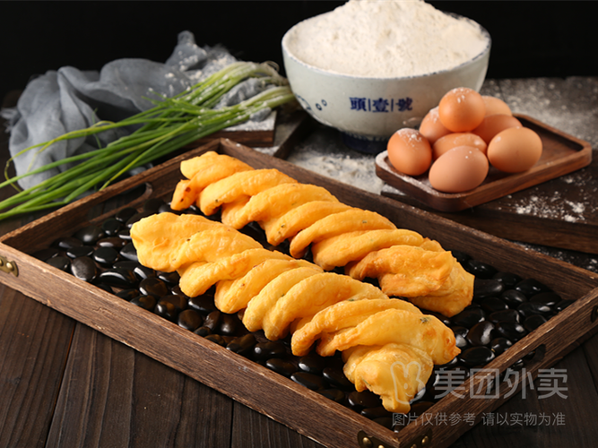 路边的葱花小油条
