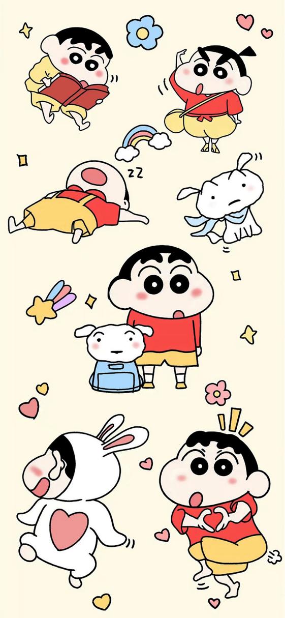 100张蜡笔小新可爱图片