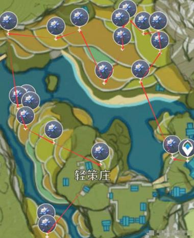 原神琉璃百合采集位置
