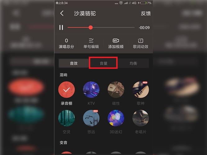 全民k歌唱歌没声音