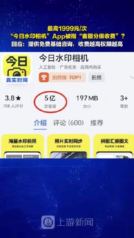 苹果水印相机收费吗