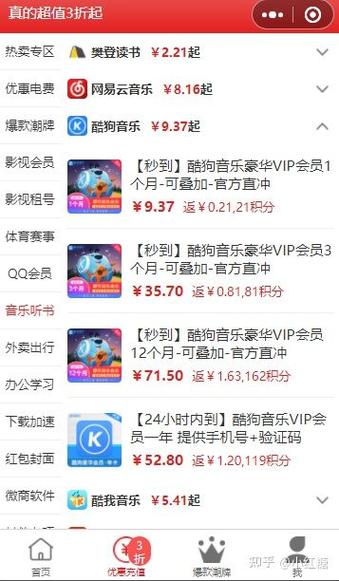 酷狗会员去哪里充比较便宜缩略图