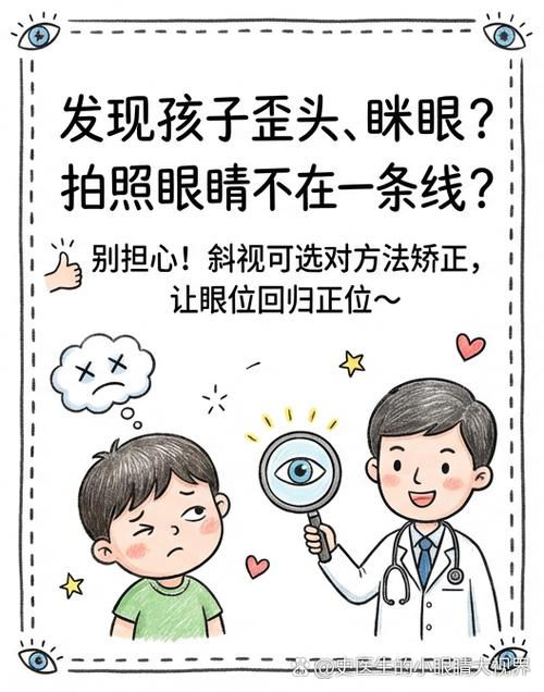 斜视眼怎么矫正