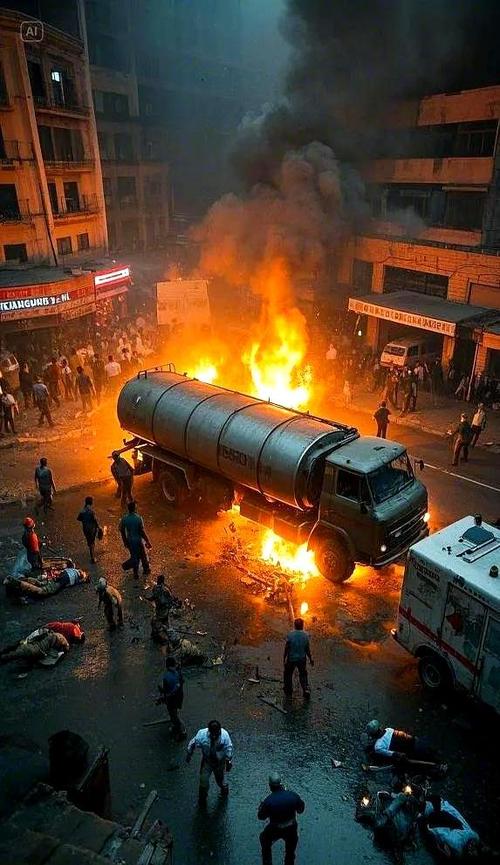 汽车爆炸视频