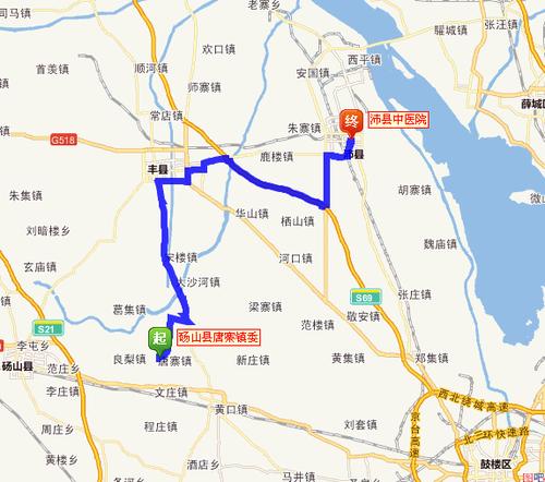 沛县离徐州市区多远