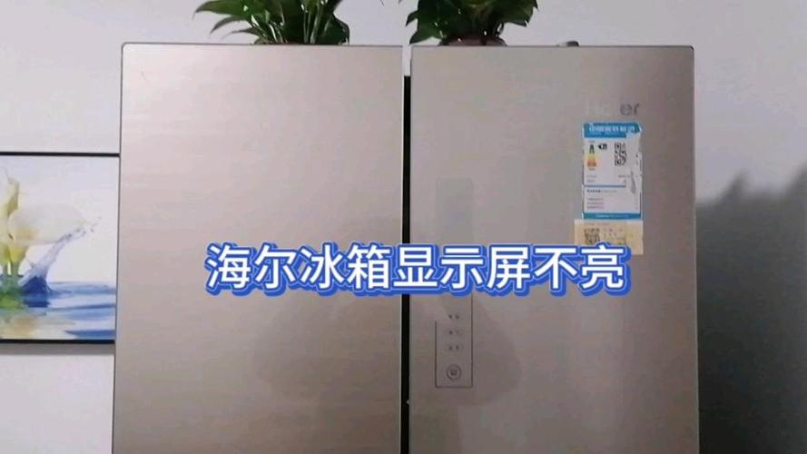 冰箱显示屏不亮但正常运行
