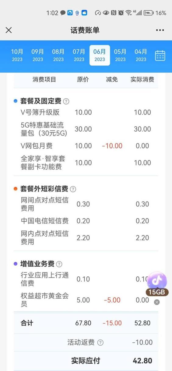 一个月话费200正常吗