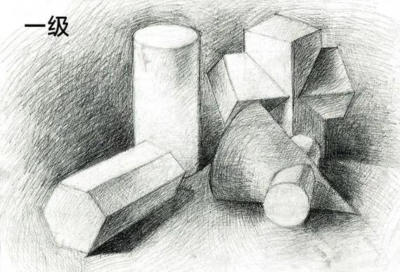素描考级1到十级范画