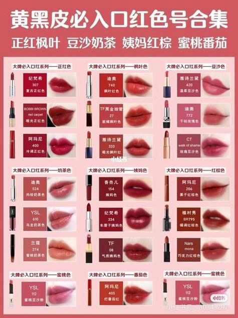 口红色号热卖排行榜10强