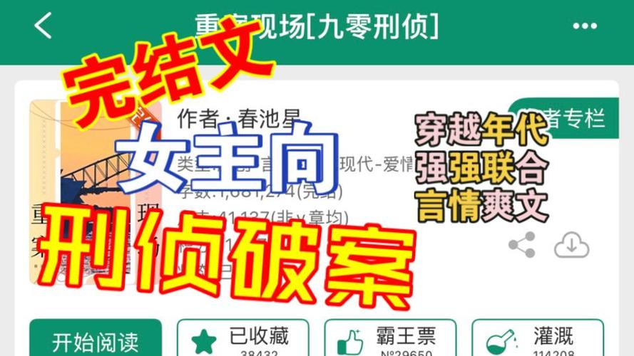 刑侦言情文,男女主合作破案截图