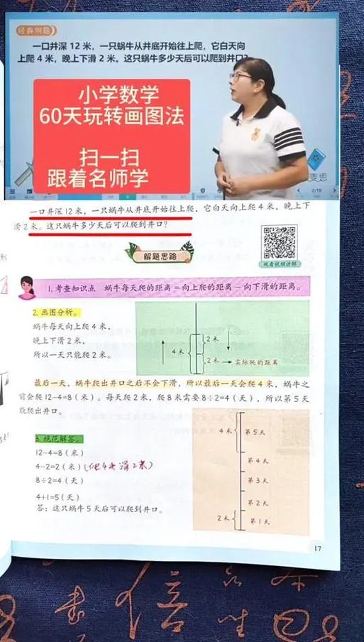 蜗牛爬井详细解题思路