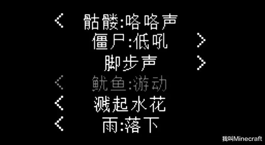 mc字幕显示怪异的噪声