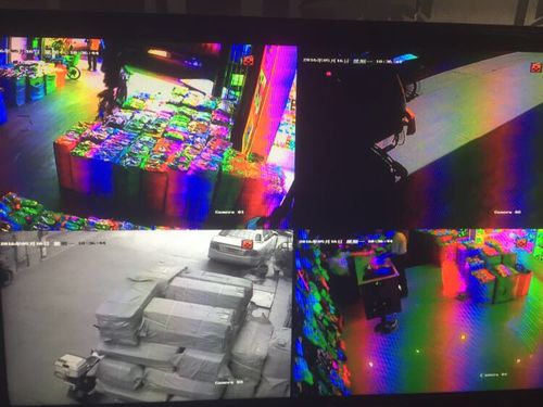 监控摄像头色彩失真