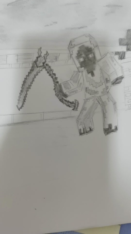 画我的世界303素描