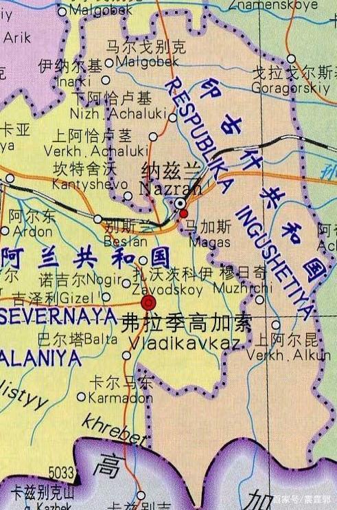 印古什共和国国旗