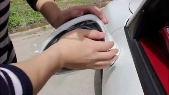 倒车镜整体拆卸安装视频