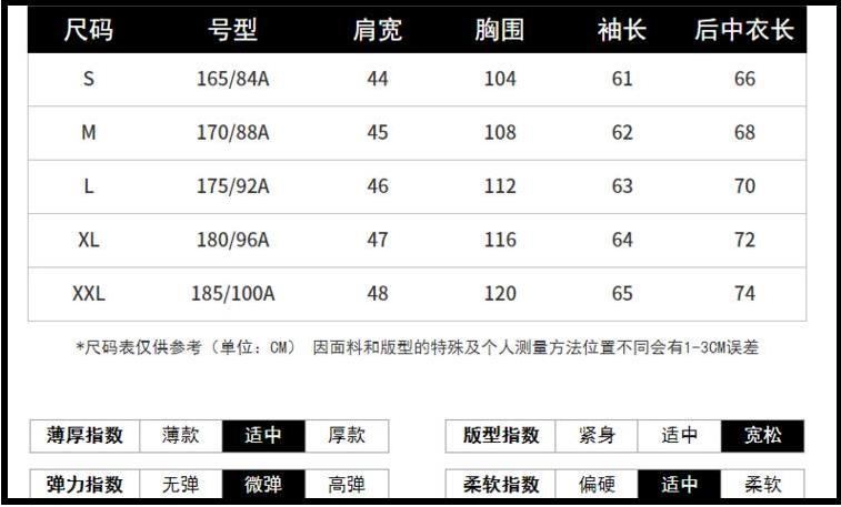 56码上衣是185的吗