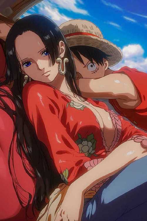 海贼王路飞与女帝