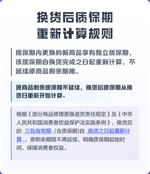 换货后质保期重新计算吗