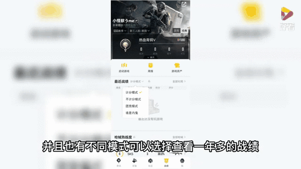 和平精英怎么查看以前的历史战绩