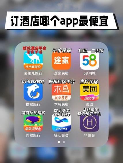 酒店app排行榜前十名图标