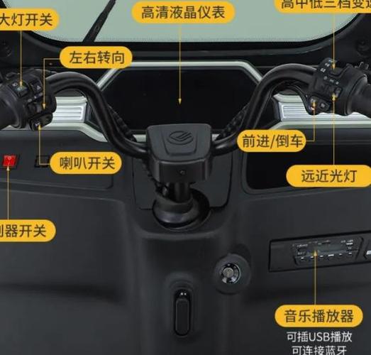 电动三轮车功能键图解