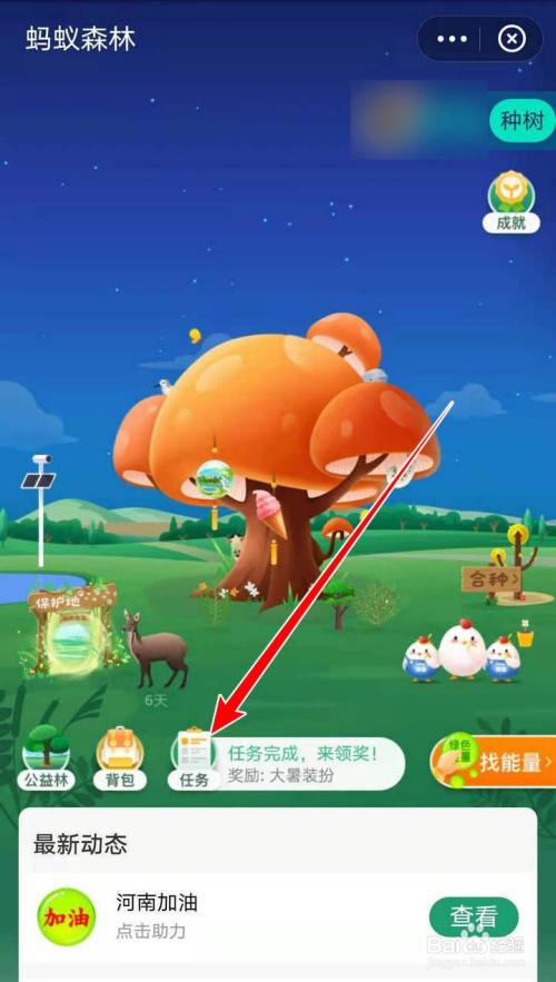 蚂蚁森林的挂件是怎么得来的