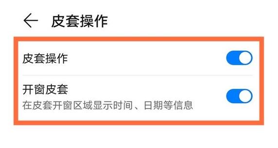 开窗皮套模式什么意思
