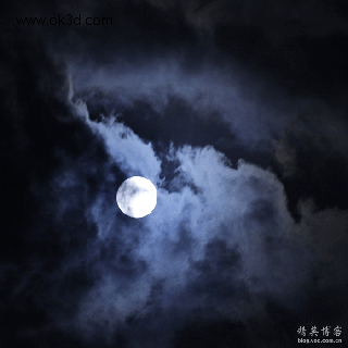 月亮突然移动很快