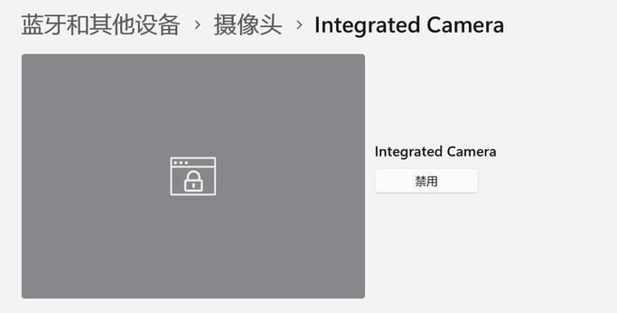 监控画面有个小锁
