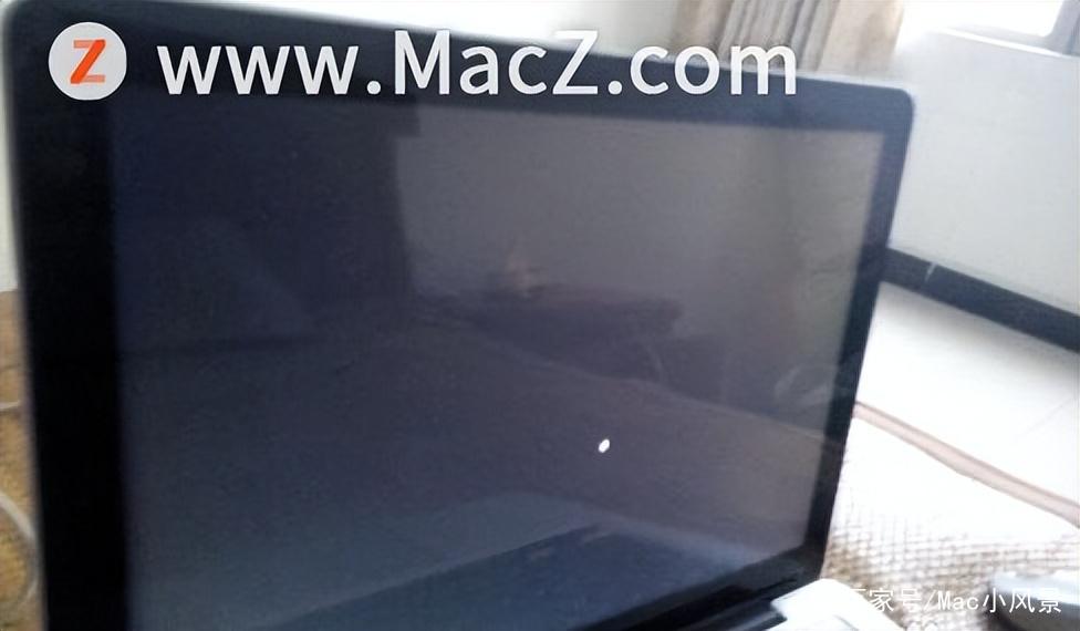 mac突然黑屏但是在运行