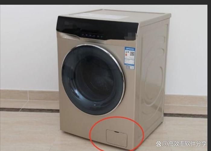 海尔滚筒洗衣机排水口位置