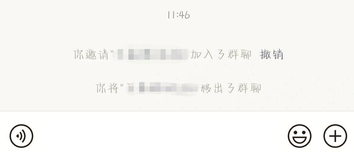 我邀请别人加入群聊显示撤销