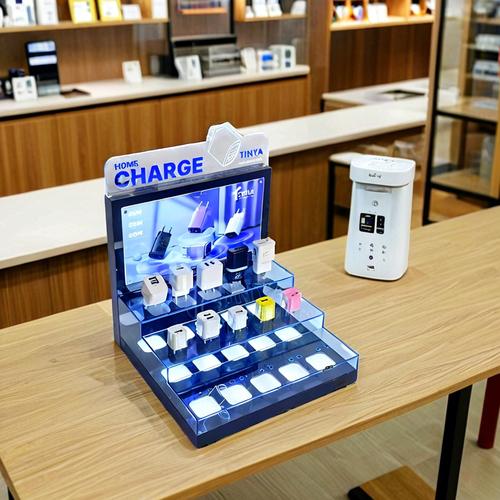 手机配件柜展示架安装