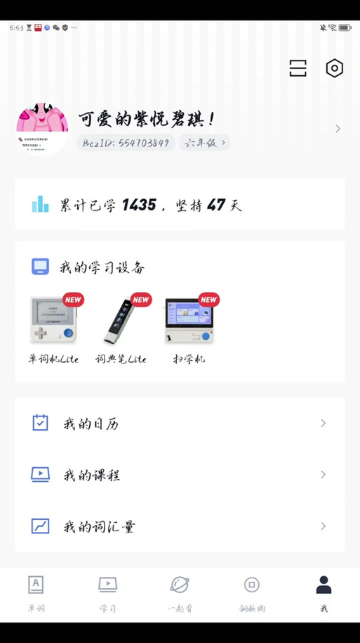 百词斩打卡天数