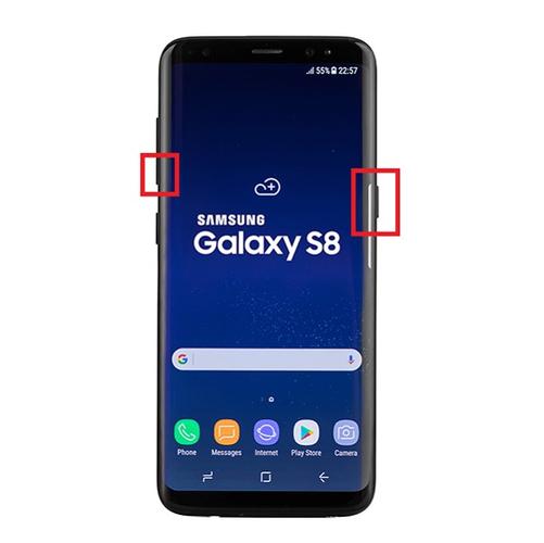 三星s8截屏快捷键