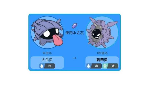 口袋妖怪水之石可以进化哪些精灵游戏截图