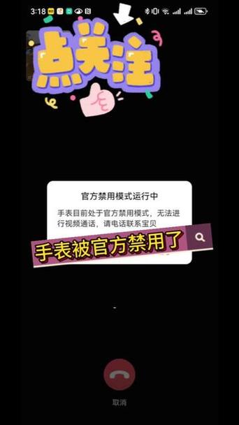 手表软件被禁用怎么解除
