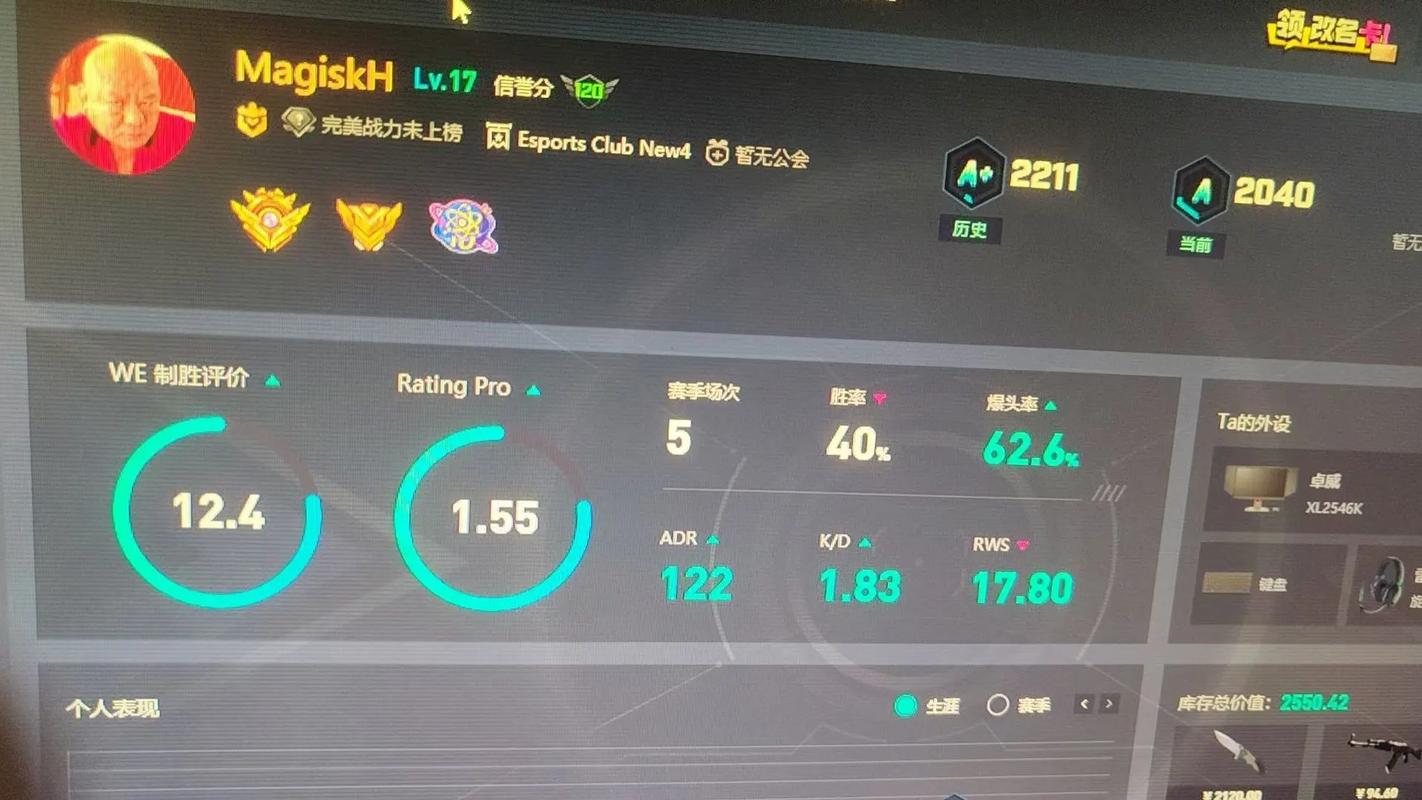 完美csgo最高分